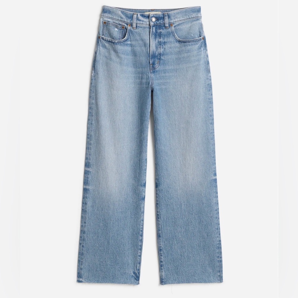 Madewell The Petite Perfect Vintage Wide-Leg Crop Jean